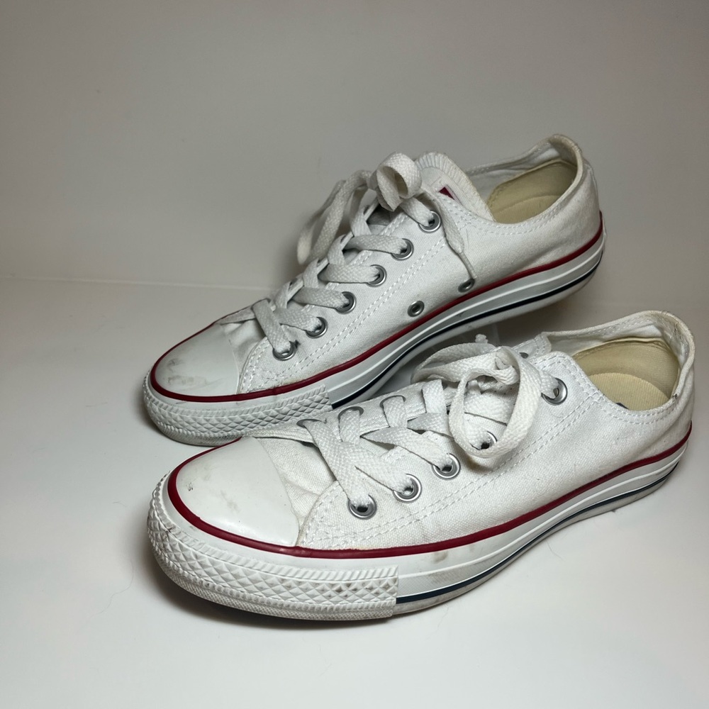 Converse Chuck Taylor All Star Ox Optic White - Pre-Owned, Women's Size 7 M7652